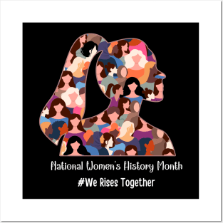 National Women's History Month Womens History Month 2024 Posters and Art